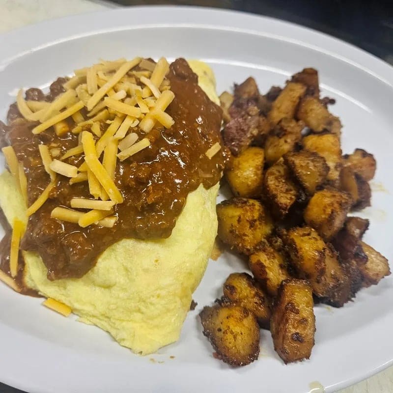 Chili Cheese Omelette